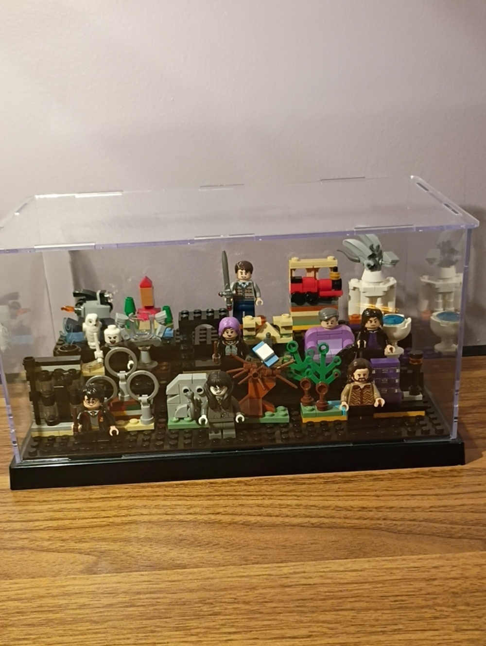 LEGO Harry Potter Advent Calendar With Clear Acrylic Display Case